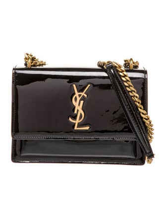 Saint Laurent Patent Leather Sunset Small