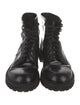Saint Laurent Leather Combat Boots