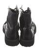 Saint Laurent Leather Combat Boots