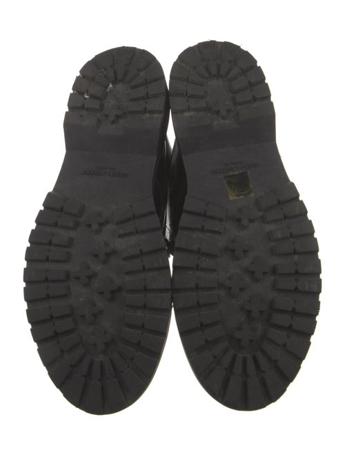 Saint Laurent Leather Combat Boots