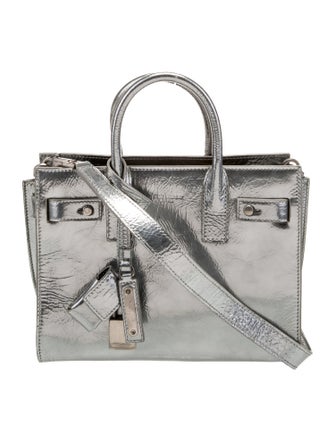 Saint Laurent Leather Sac De Jour Nano