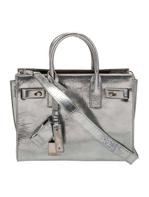 Saint Laurent Leather Sac De Jour Nano