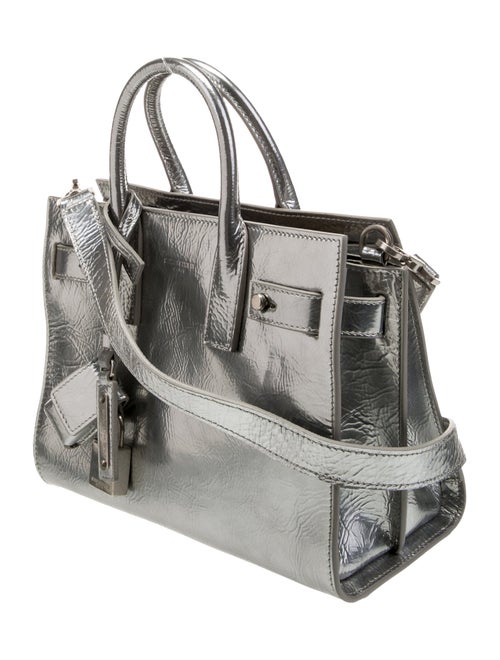 Saint Laurent Leather Sac De Jour Nano