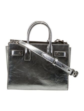 Saint Laurent Leather Sac De Jour Nano