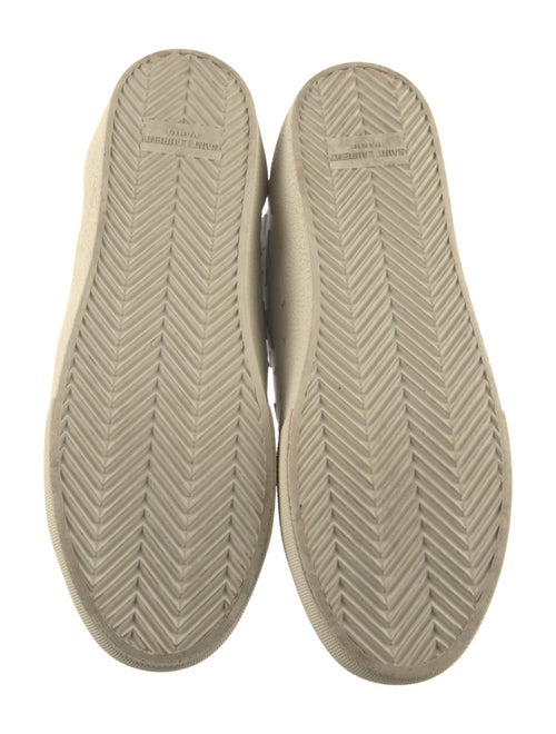 Saint Laurent Leather Patterned Lace-Up Boots