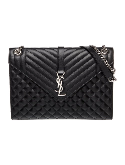 Saint Laurent Quilted Envelope Large