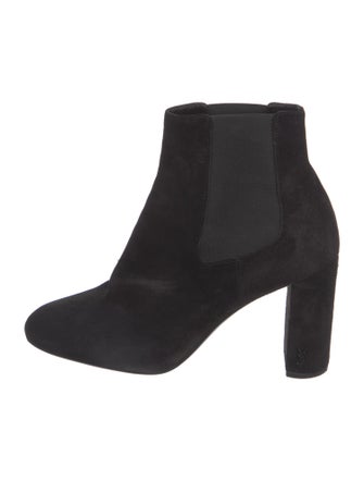 Saint Laurent Suede Chelsea Boots