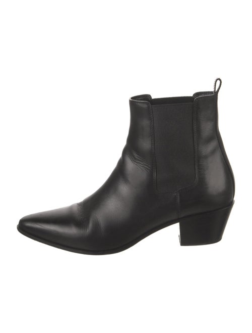 Saint Laurent Leather Chelsea Boots