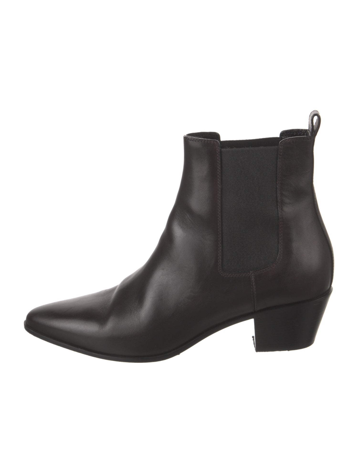 Saint Laurent Leather Chelsea Boots