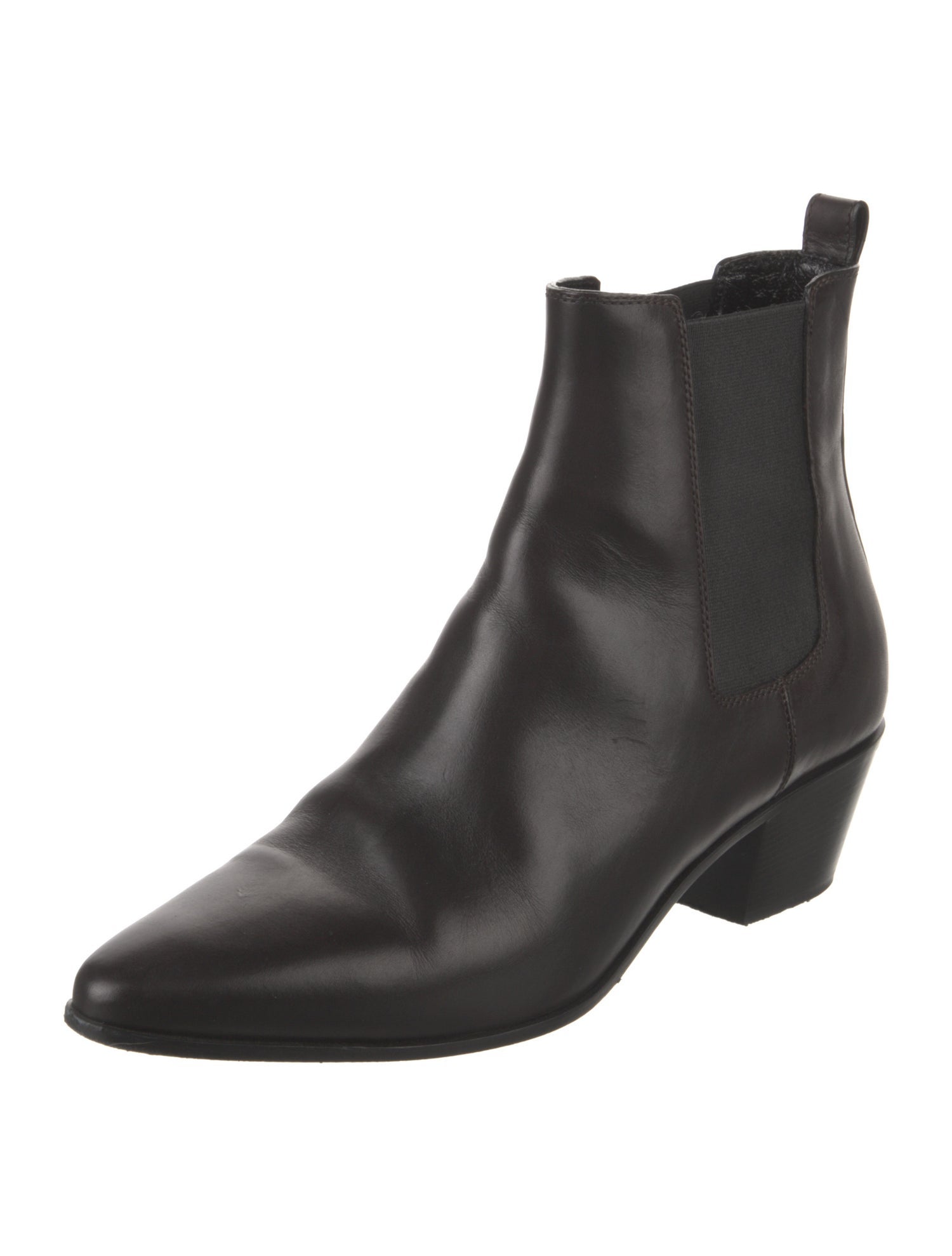 Saint Laurent Leather Chelsea Boots