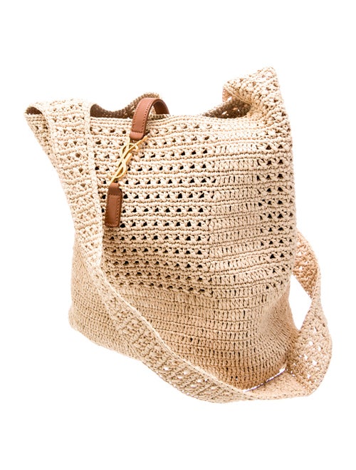 Saint Laurent Raffia Tote