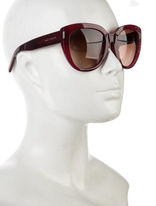 Saint Laurent Oversize Gradient Sunglasses