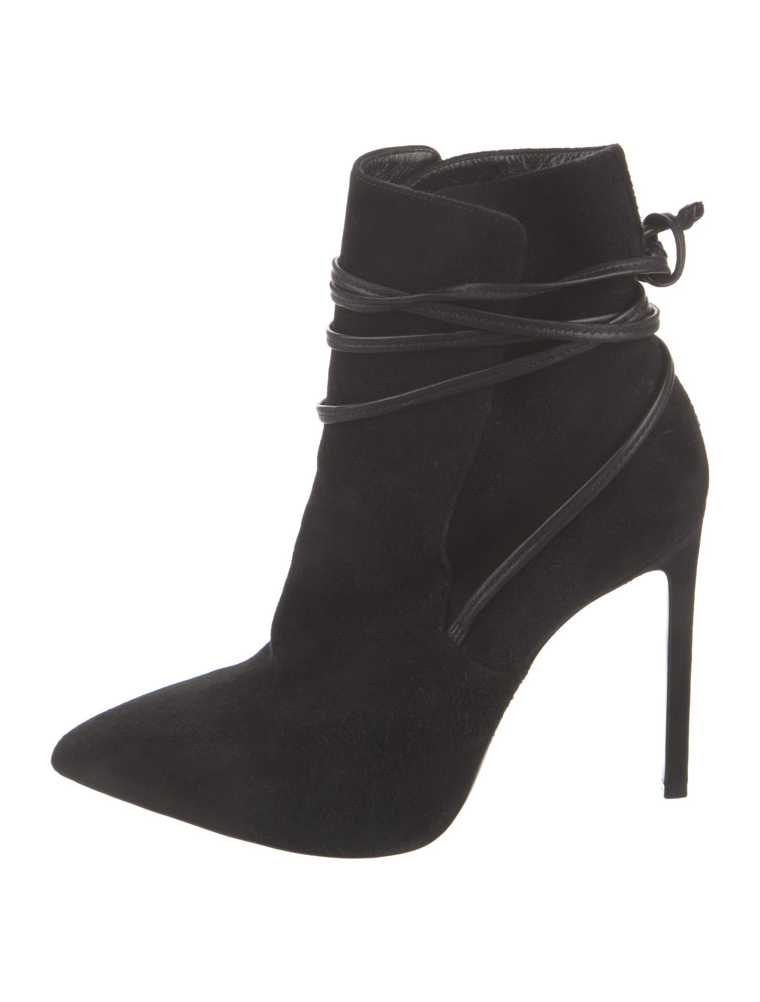 Saint Laurent Suede D'Orsay Pumps