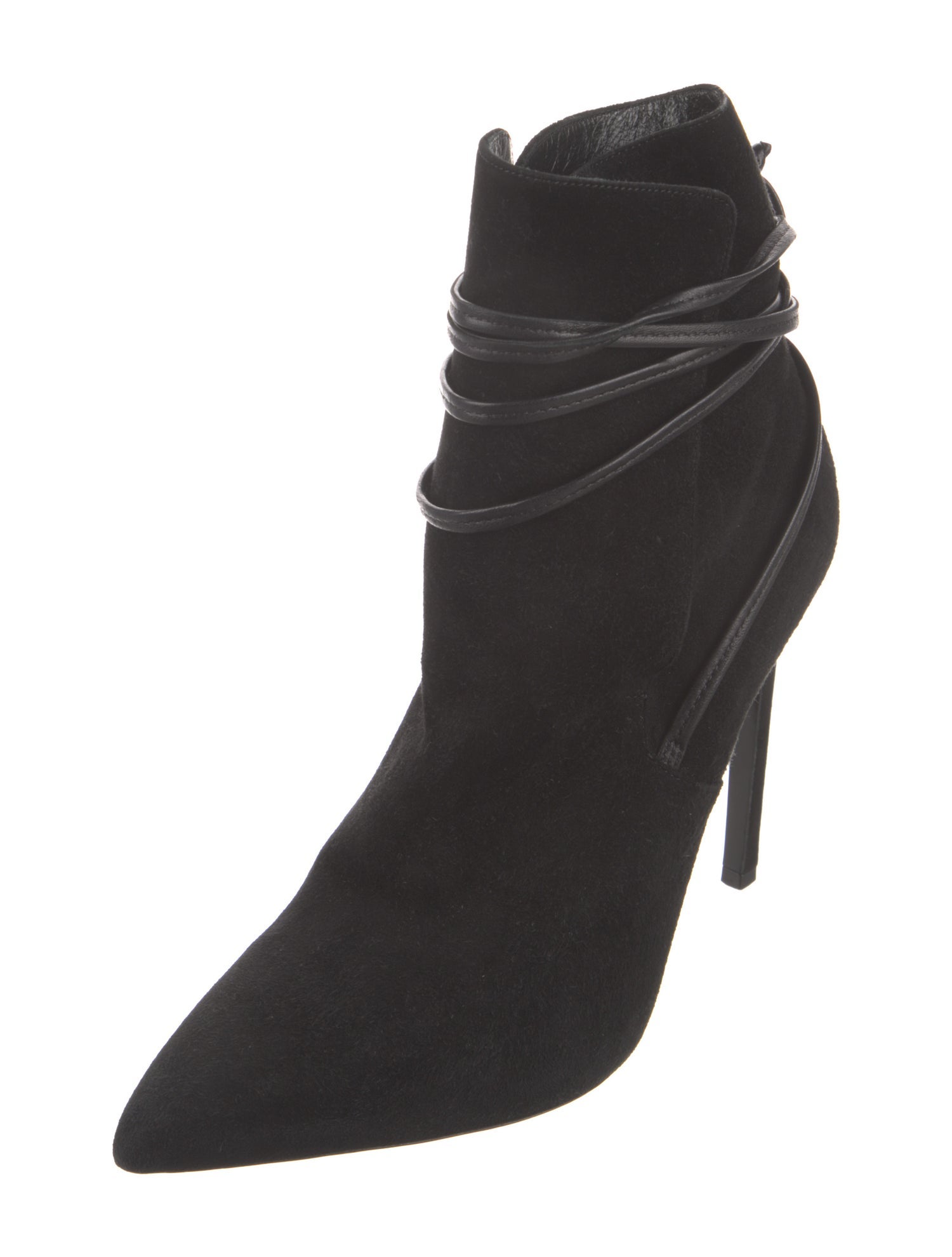 Saint Laurent Suede D'Orsay Pumps