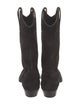 Saint Laurent Suede Western Boots