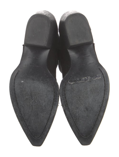 Saint Laurent Suede Western Boots