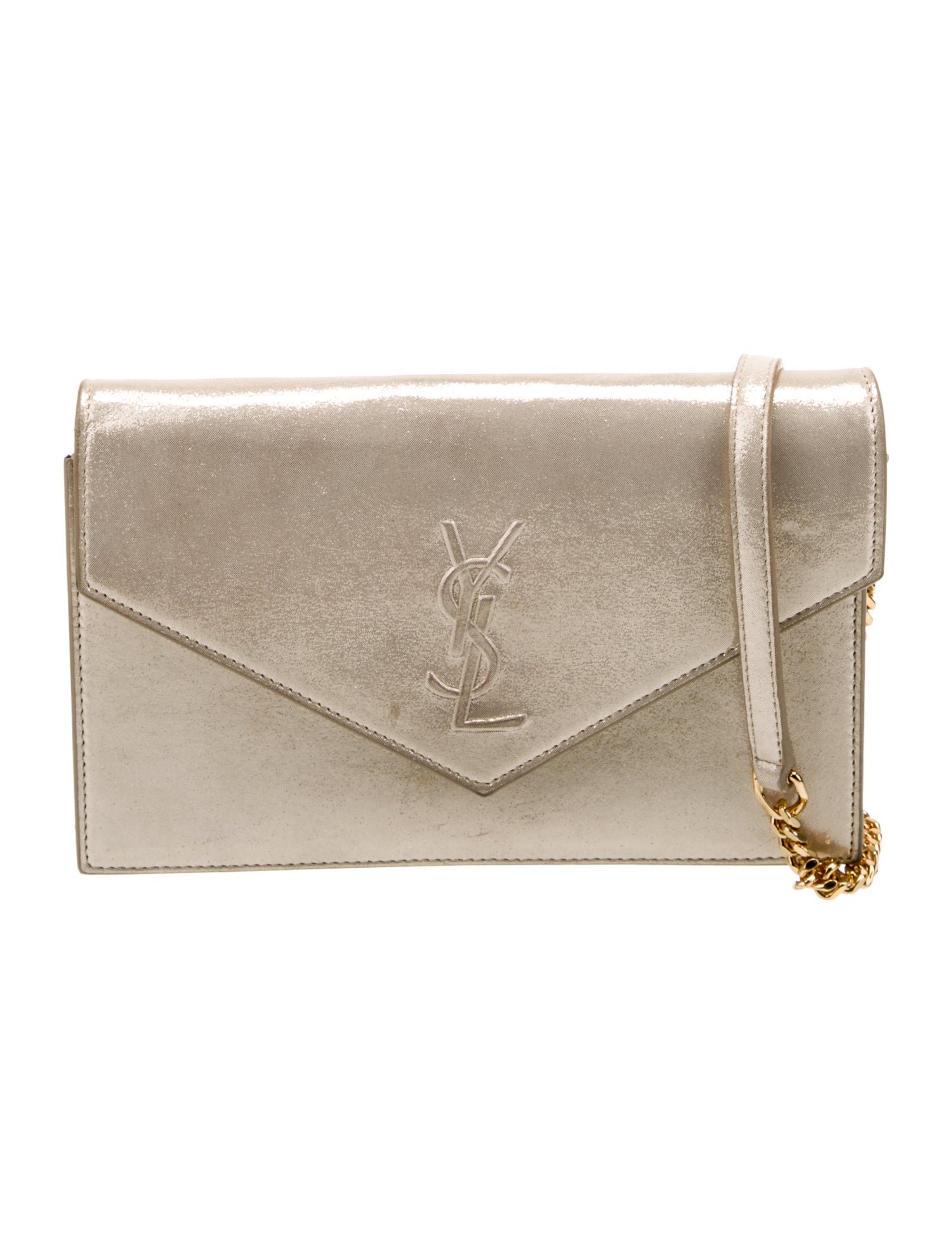 Saint Laurent Leather Envelope