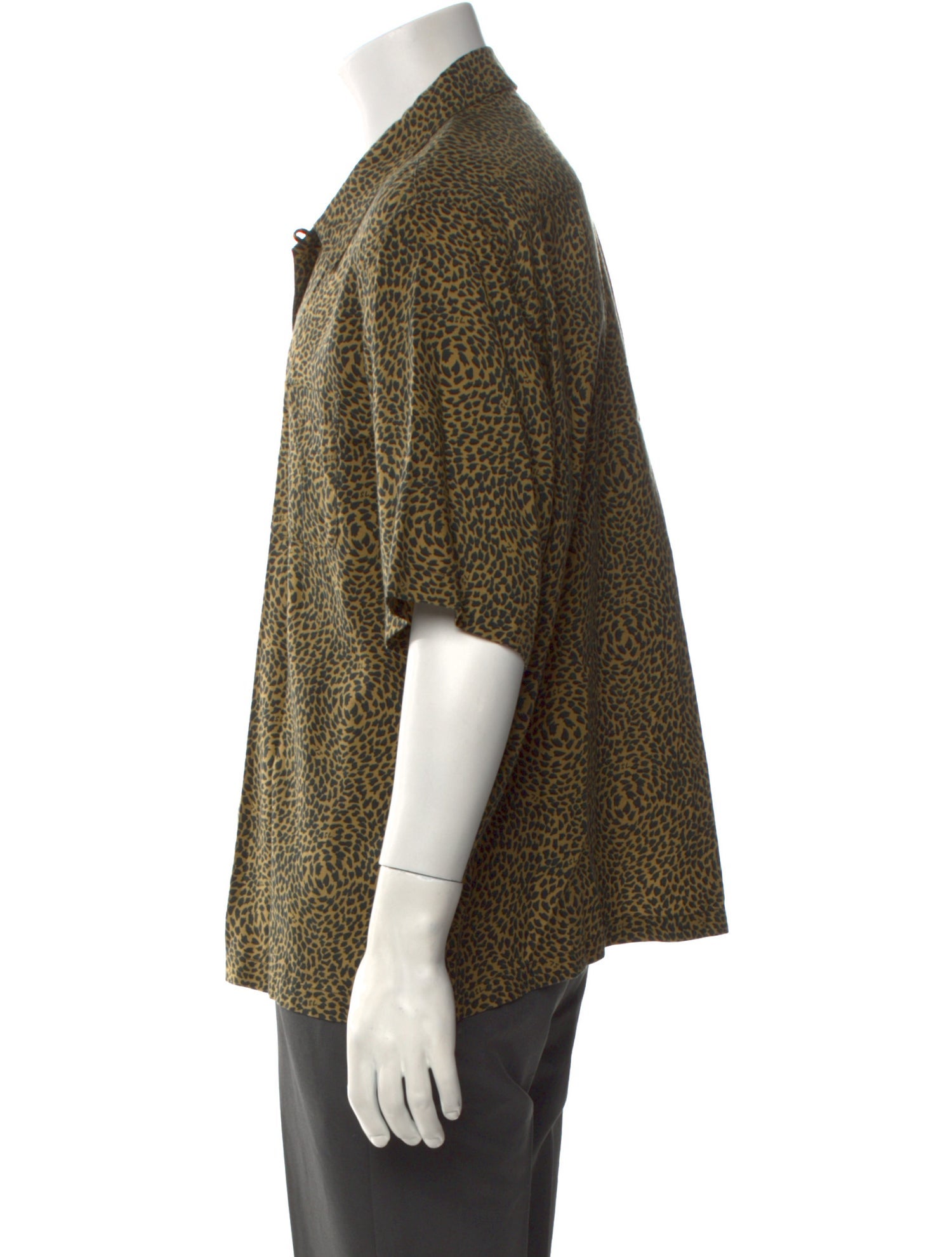 Saint Laurent 2022 Animal Print Shirt