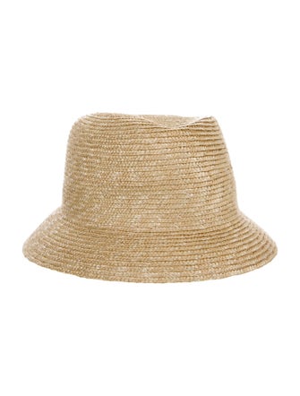 Saint Laurent Raffia Sun Hat