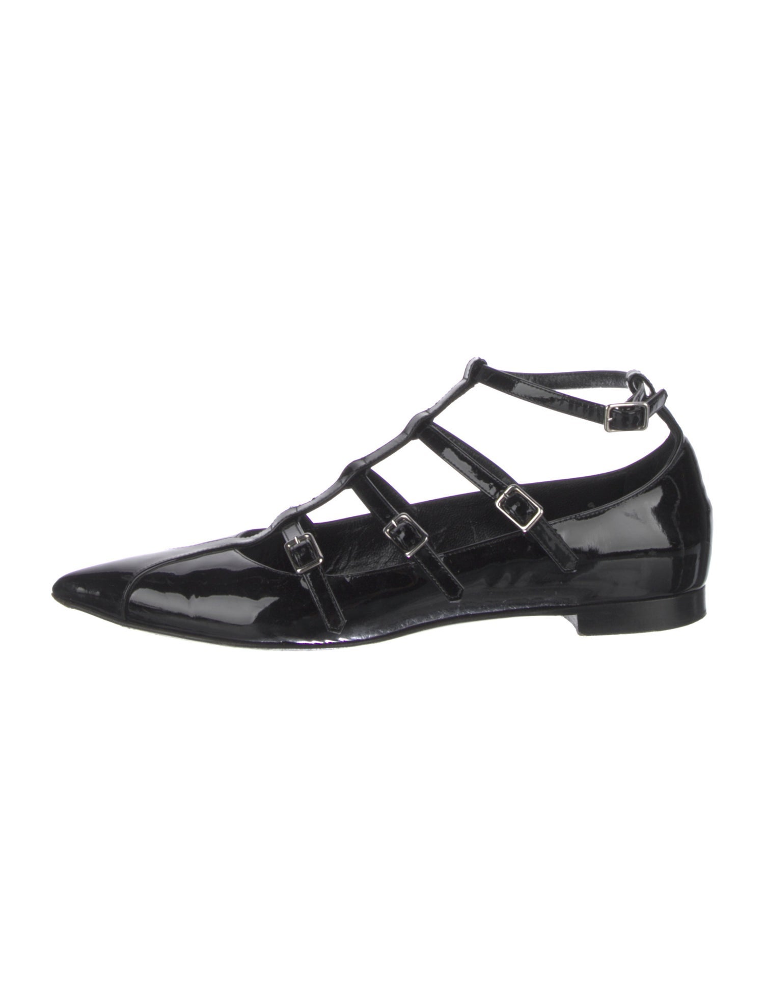 Saint Laurent Patent Leather Flats