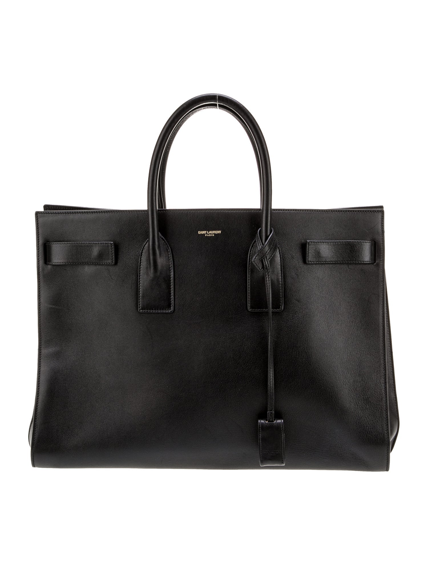 Saint Laurent Leather Sac De Jour Small