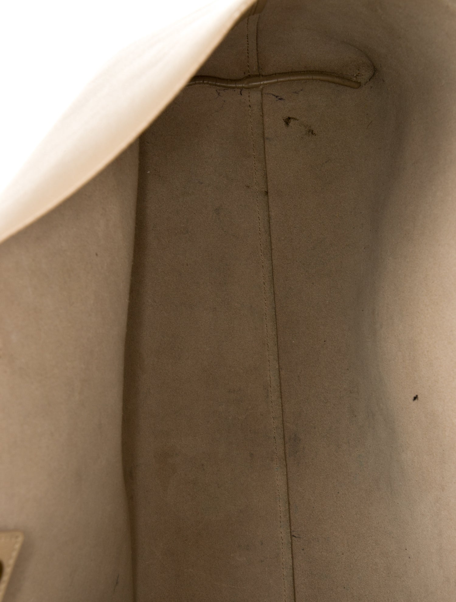 Saint Laurent Leather East/West Shopping Tote