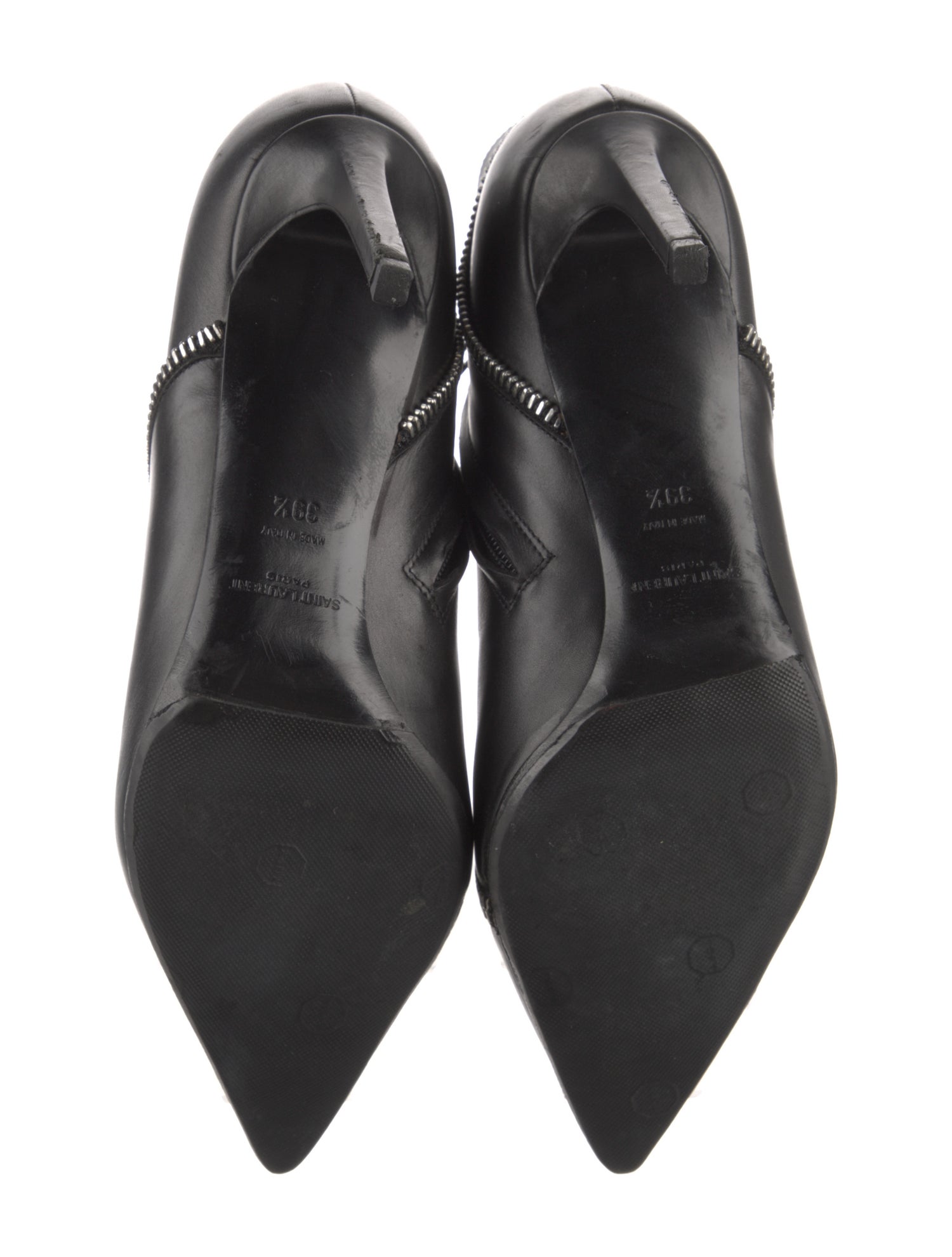 Saint Laurent Leather Boots