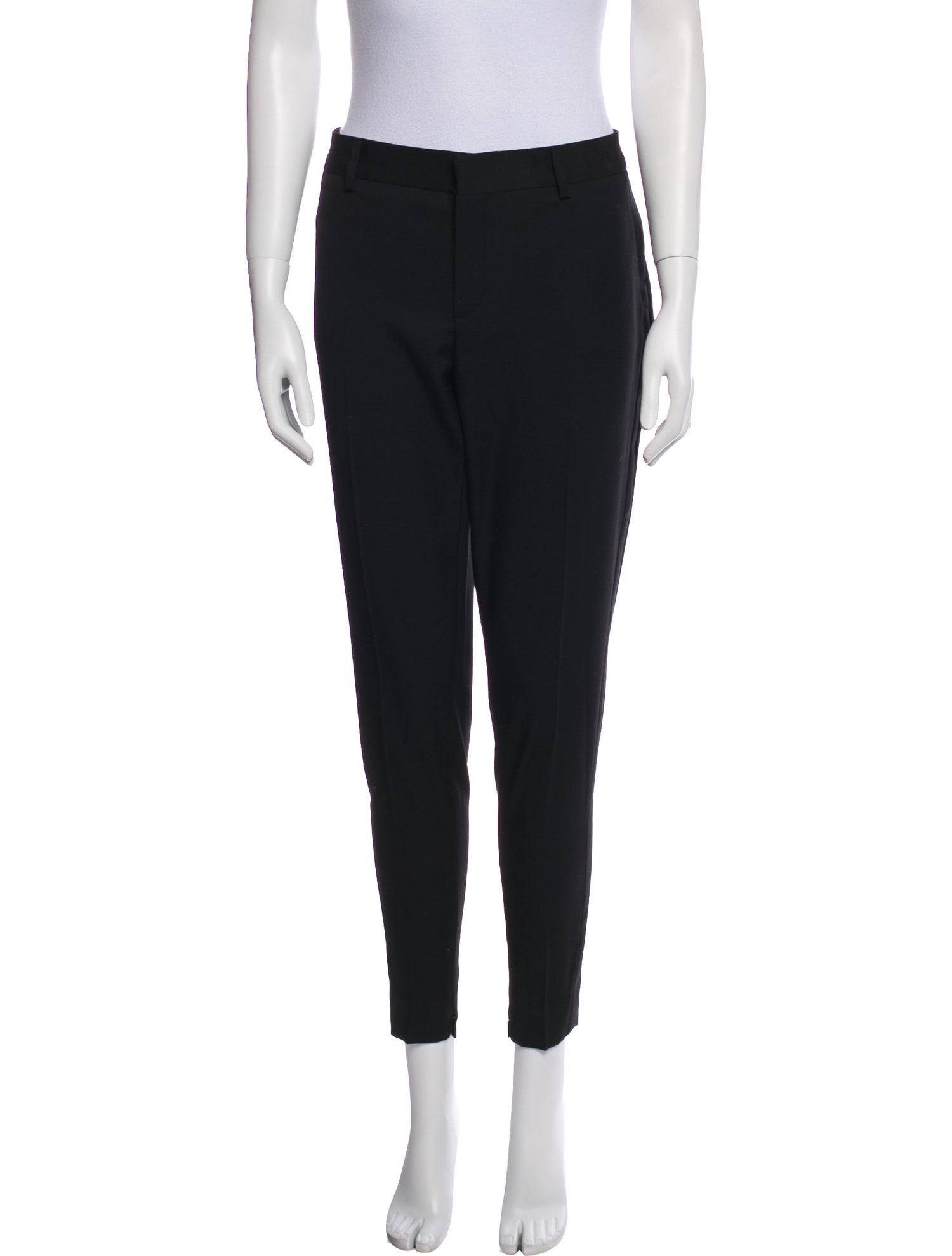 Saint Laurent Virgin Wool Skinny Leg Pants