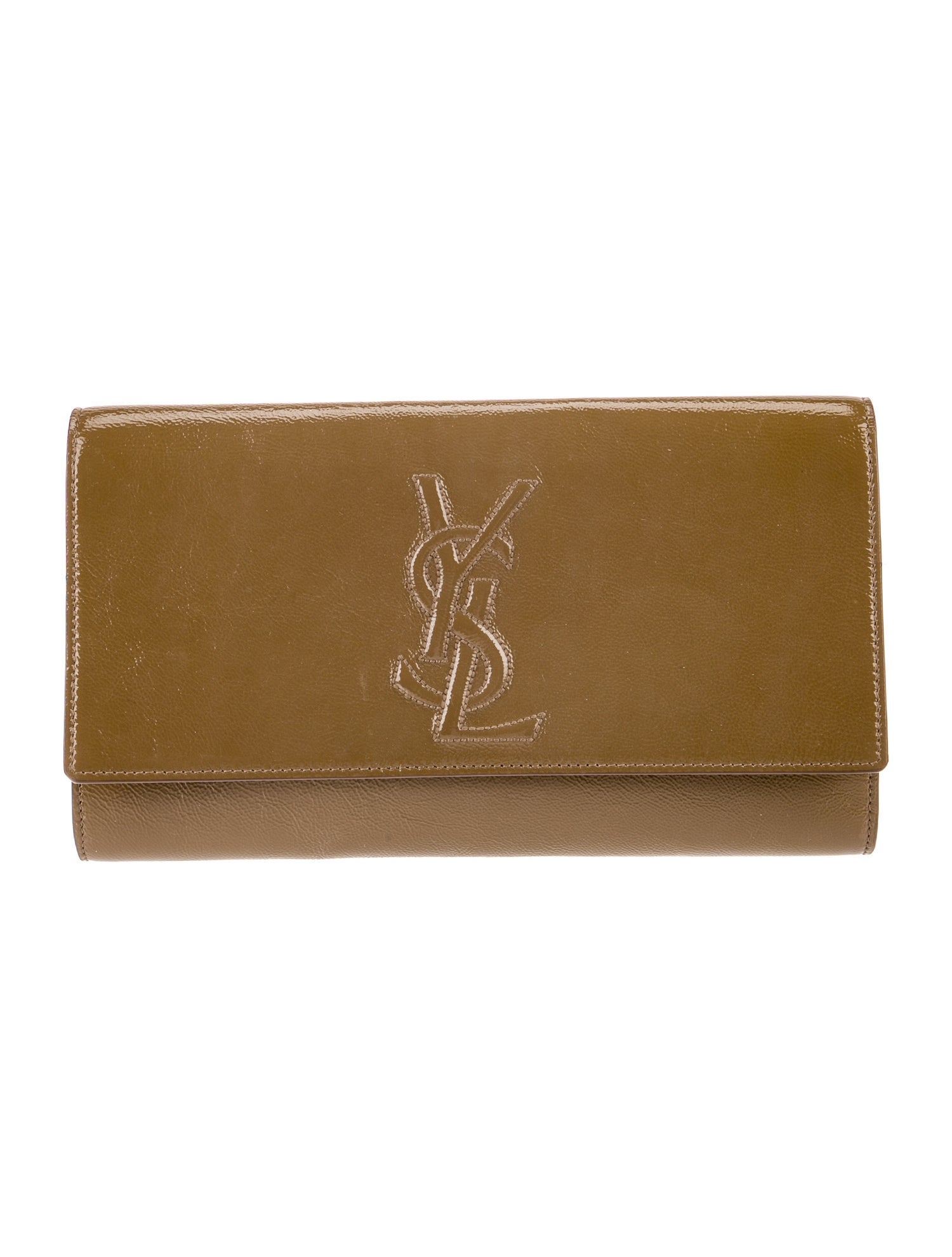 Yves Saint Laurent Signature Clutch Vintage