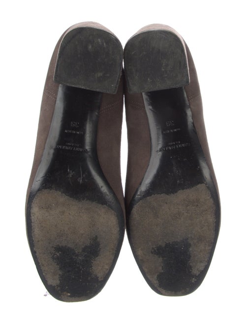 Saint Laurent Suede Colorblock Pattern Chelsea Boots