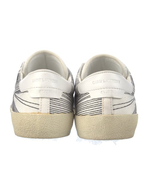 Saint Laurent Canvas Printed Sneakers
