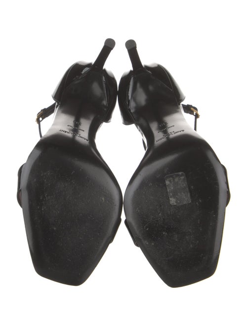 Saint Laurent Patent Leather Sandals