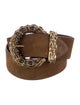 Saint Laurent Suede Belt