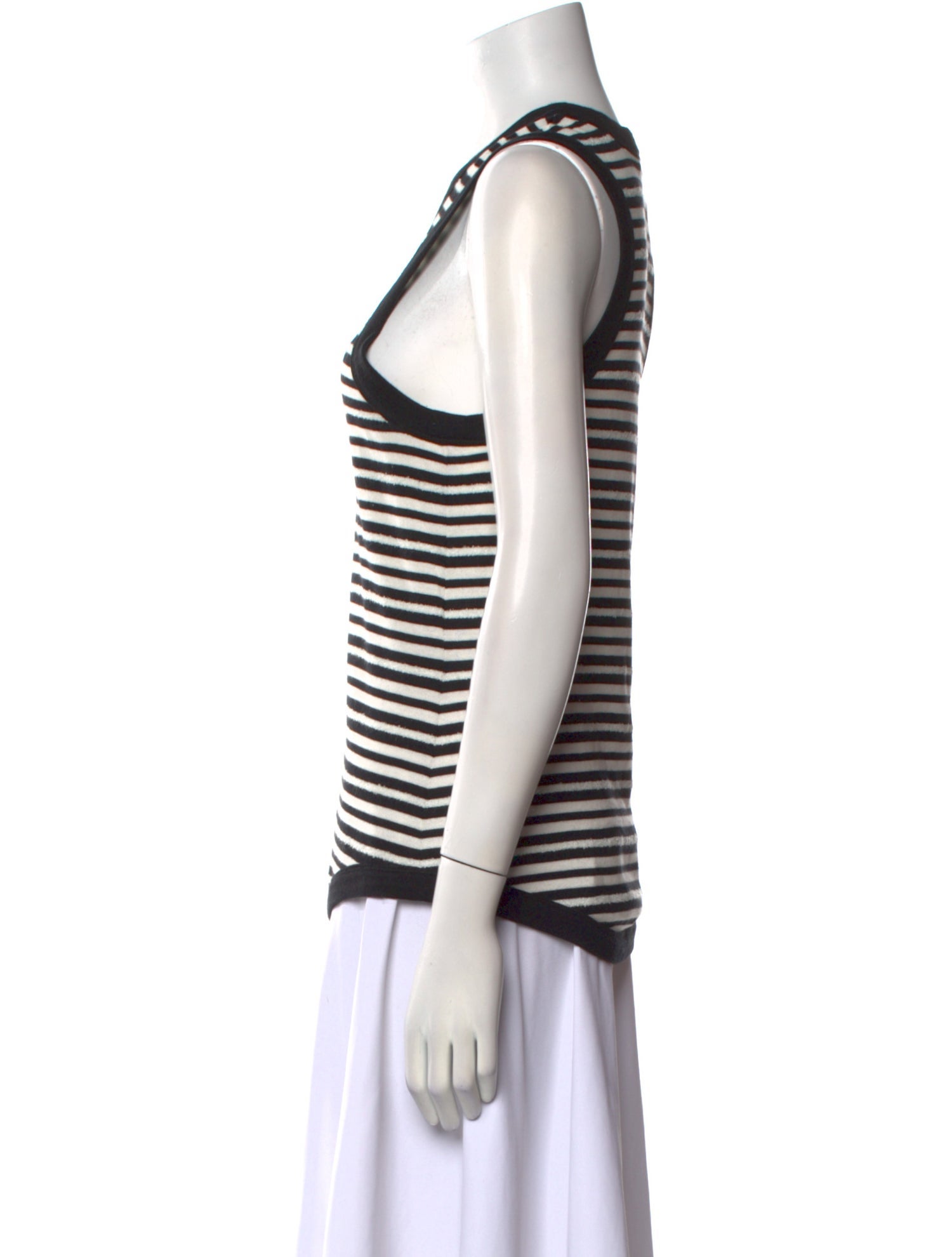 Saint Laurent 2022 Striped Top