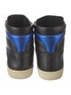 Saint Laurent Leather Colorblock Pattern Sneakers