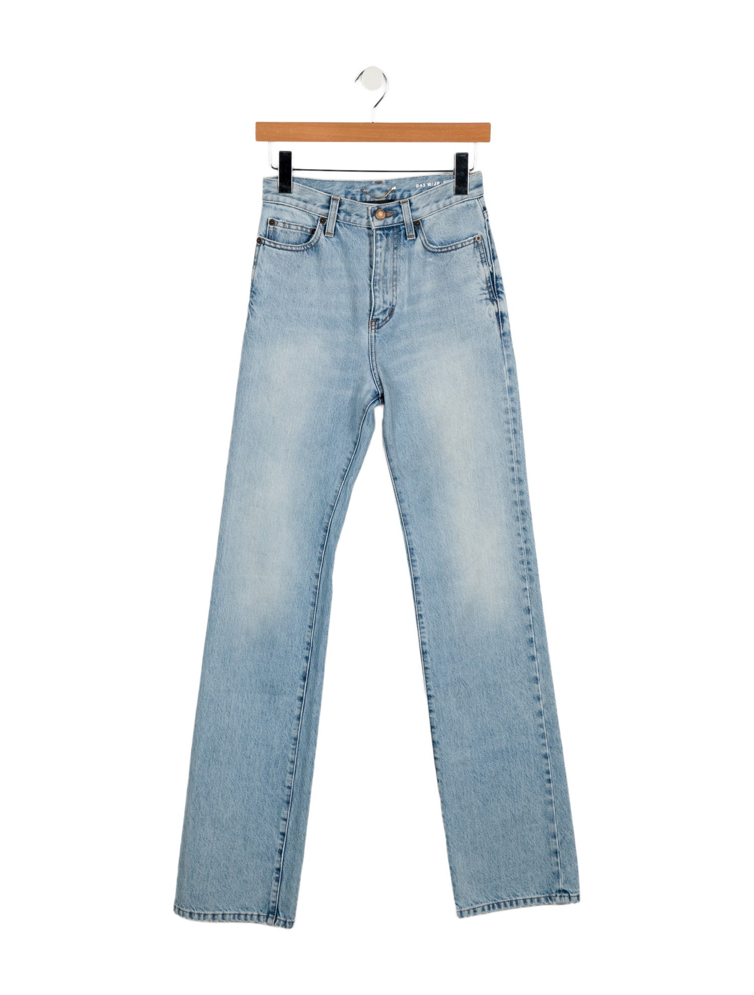 Saint Laurent 2021 Wide Leg Jeans
