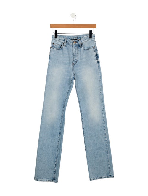 Saint Laurent 2021 Wide Leg Jeans