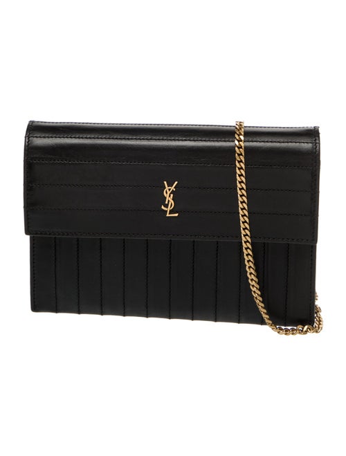 Saint Laurent Leather Victoire Chain