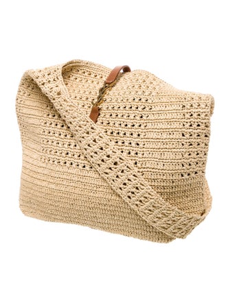 Saint Laurent Raffia Minaudière