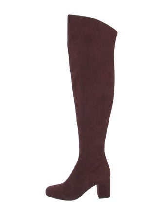 Saint Laurent Suede Boots
