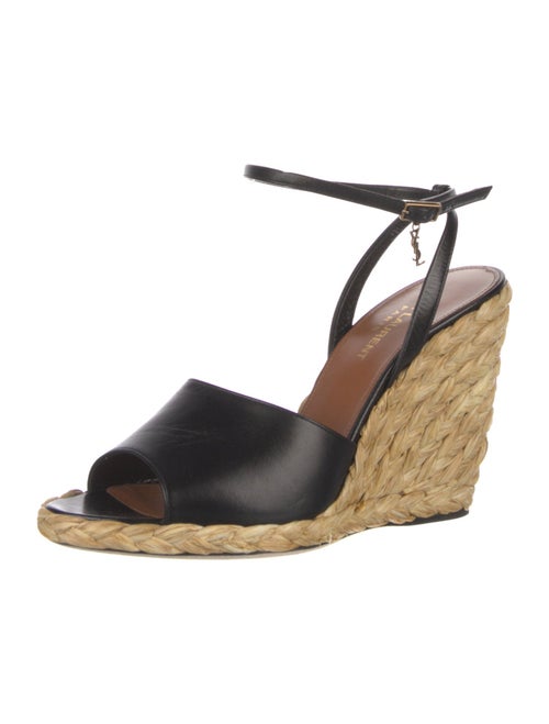 Saint Laurent Leather Espadrilles