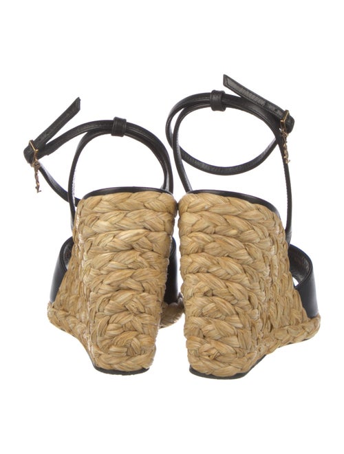 Saint Laurent Leather Espadrilles