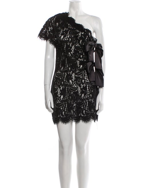 Saint Laurent Lace Mini Dress