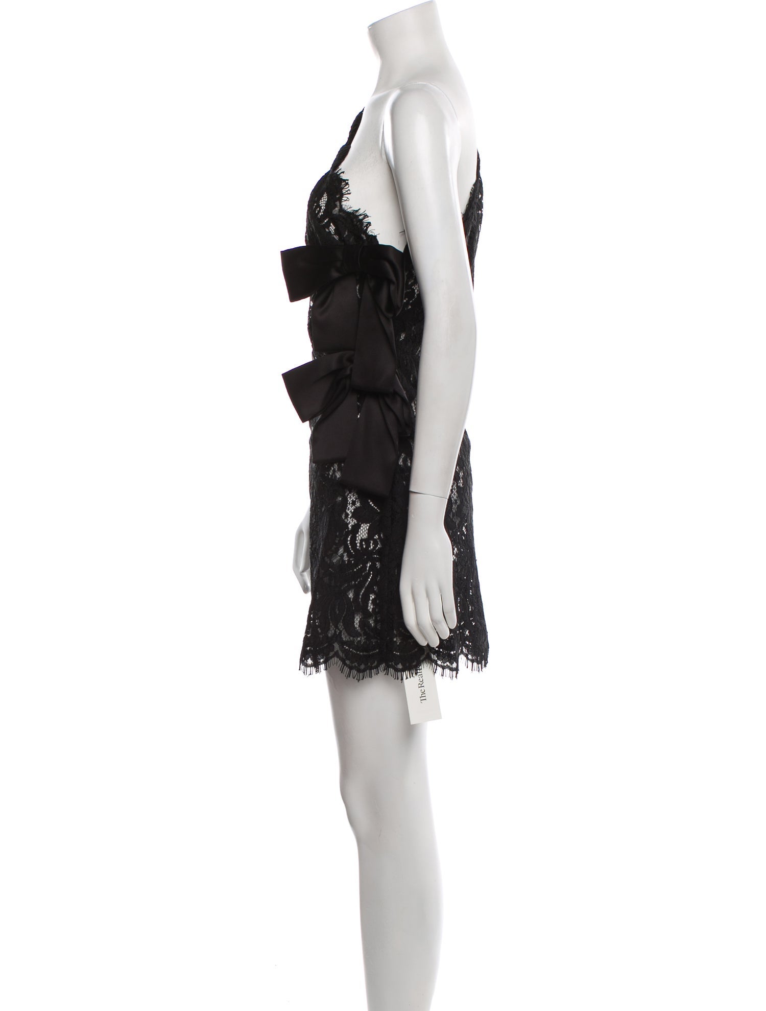 Saint Laurent Lace Mini Dress