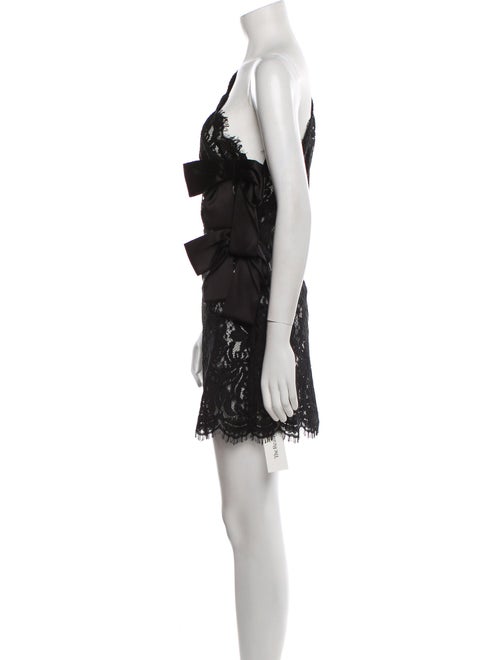 Saint Laurent Lace Mini Dress