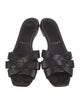 Saint Laurent Leather Slides