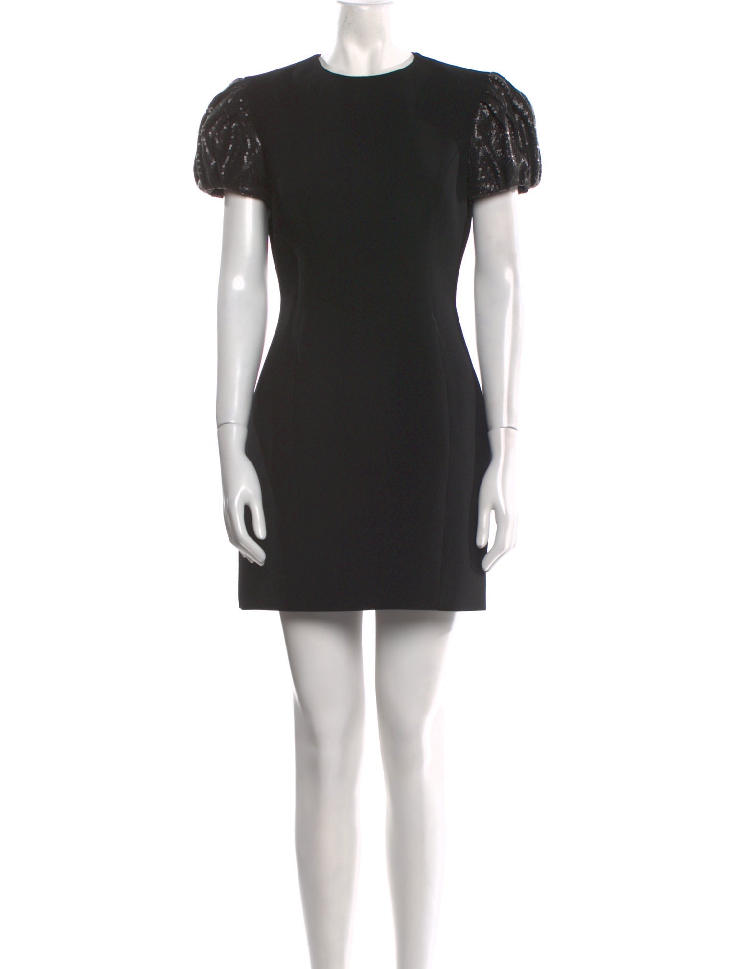 Saint Laurent Wool Mini Dress