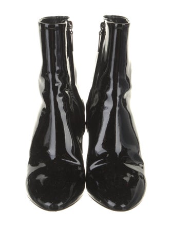 Saint Laurent Patent Leather Boots