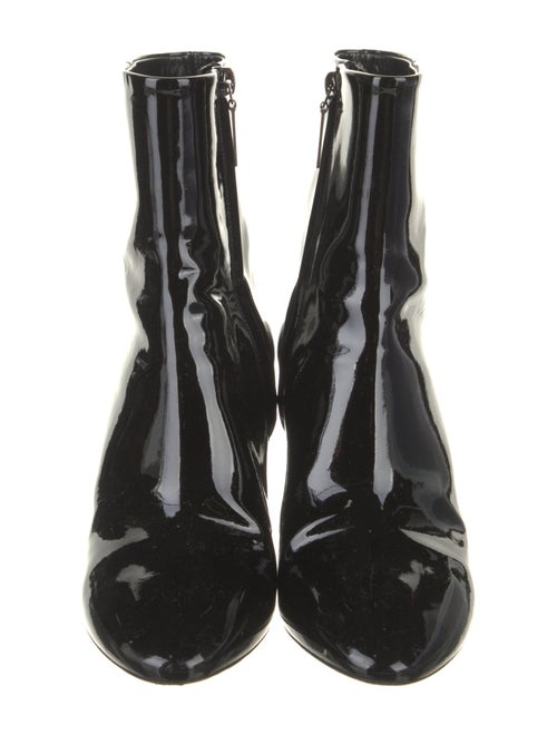 Saint Laurent Patent Leather Boots