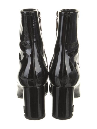 Saint Laurent Patent Leather Boots